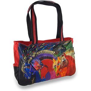 Laurel Burch Wild Horses Medium Tote LB4842